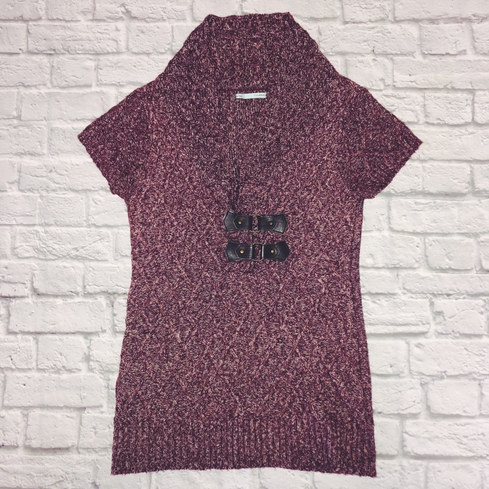 Maurices Fall Buckle Cowl Neck Sweater - Size XL